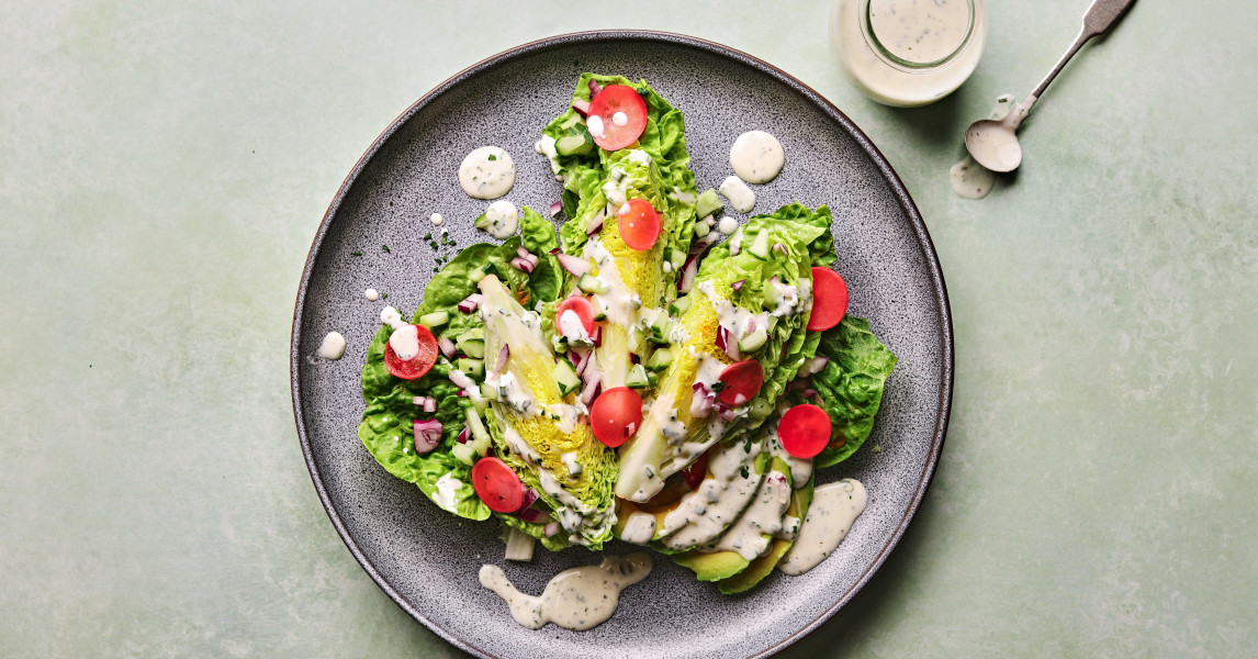 avocado buttermilk green goddess dressing Buttermilk Green Goddess Dressing