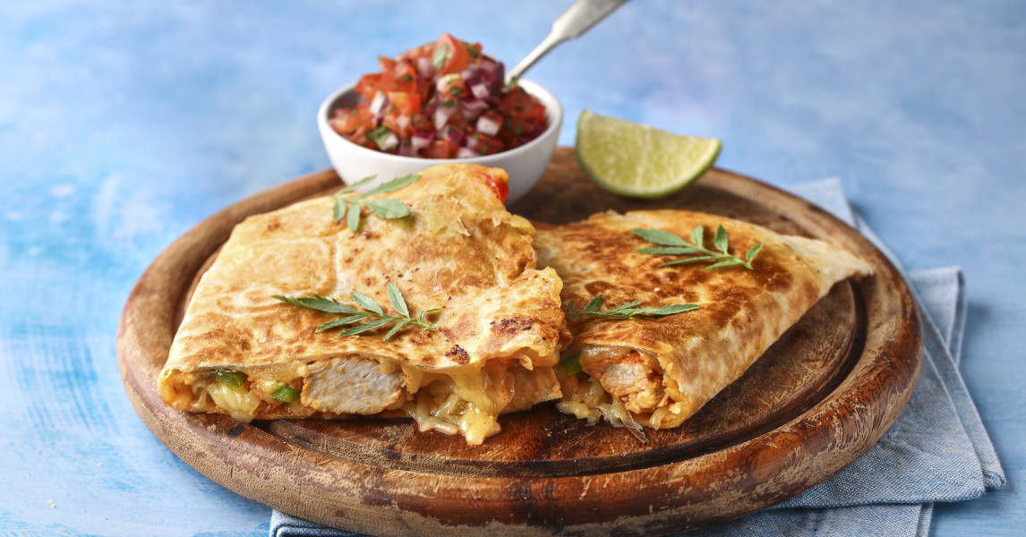 Chicken Quesadillas with Pico de Gallo | Dairy Council, Northern Ireland